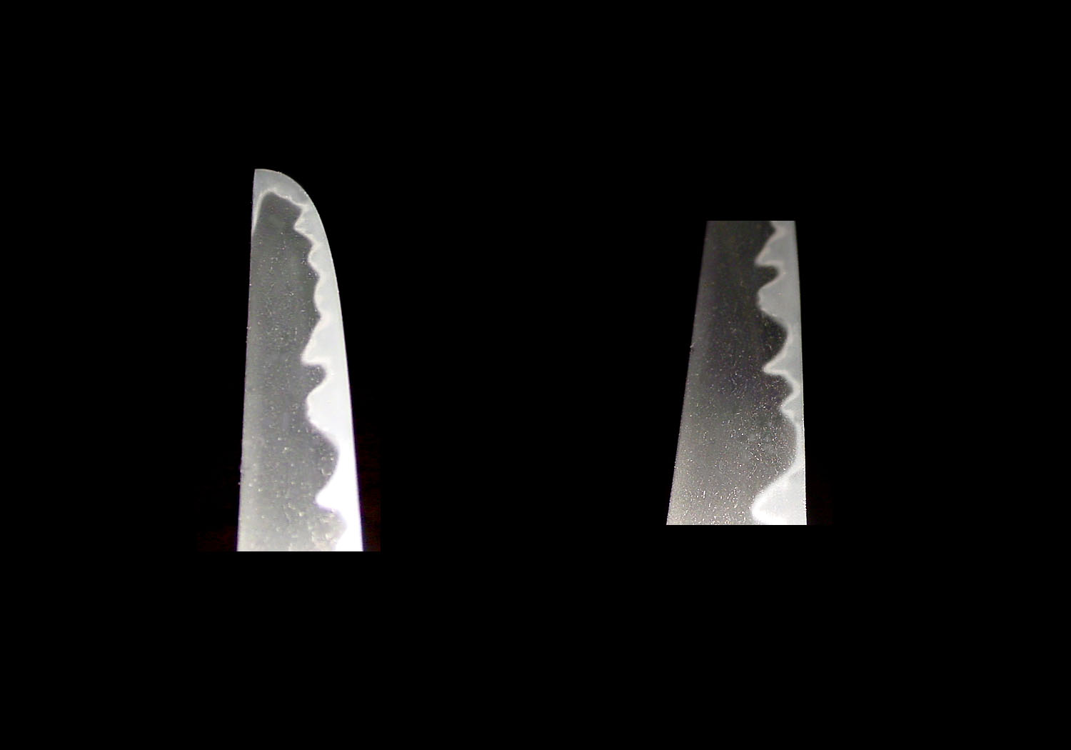 Sword (katana) blade inscribed by Muramasa, 鮫皮研出鞘大小拵 Blades and Mountings  for a Pair of Swords (Daishō), Japanese